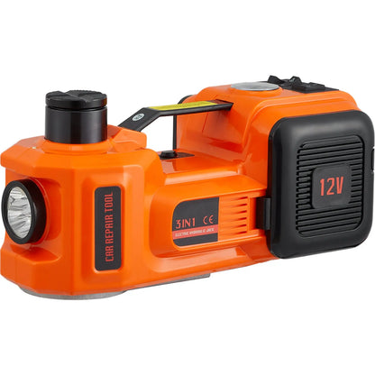 5 Ton Electric Car Jack Kit with Impact Wrench & Air Pump